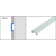 LISTEL ALU ARGENT 250CM 20MM LISTEL ALU ARGENT 250CM 20MM